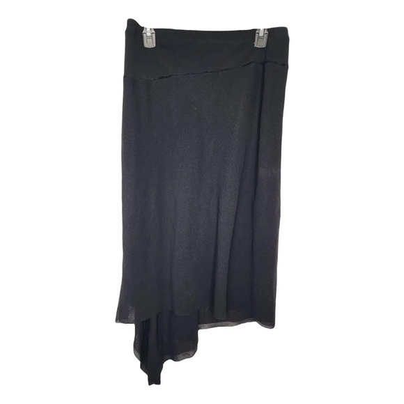 Jean Paul Gaultier Asymmetrical Black Skirt - Picture 1 of 6
